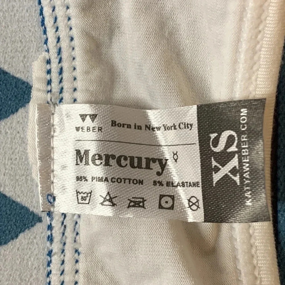 Katy Weber Men’s Brief Underwear Pima Cotton Blue Size XS New - Picture 8 of 10